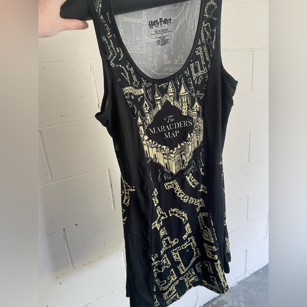 Harry Potter Marauders Map Dress
